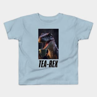 Tea-Rex #3 Kids T-Shirt